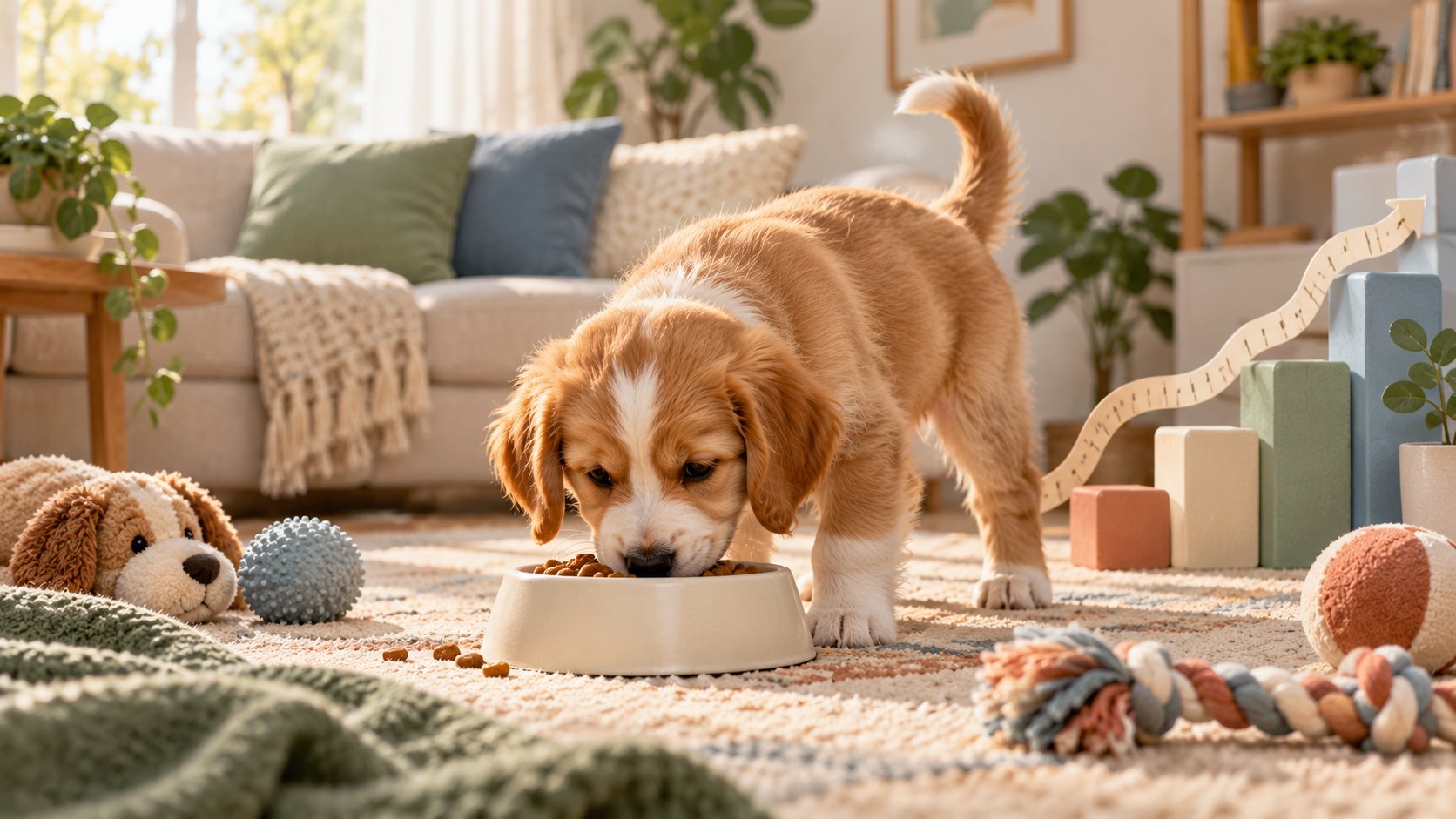 Nourrir un chiot : repas, croissance et erreurs fréquentes