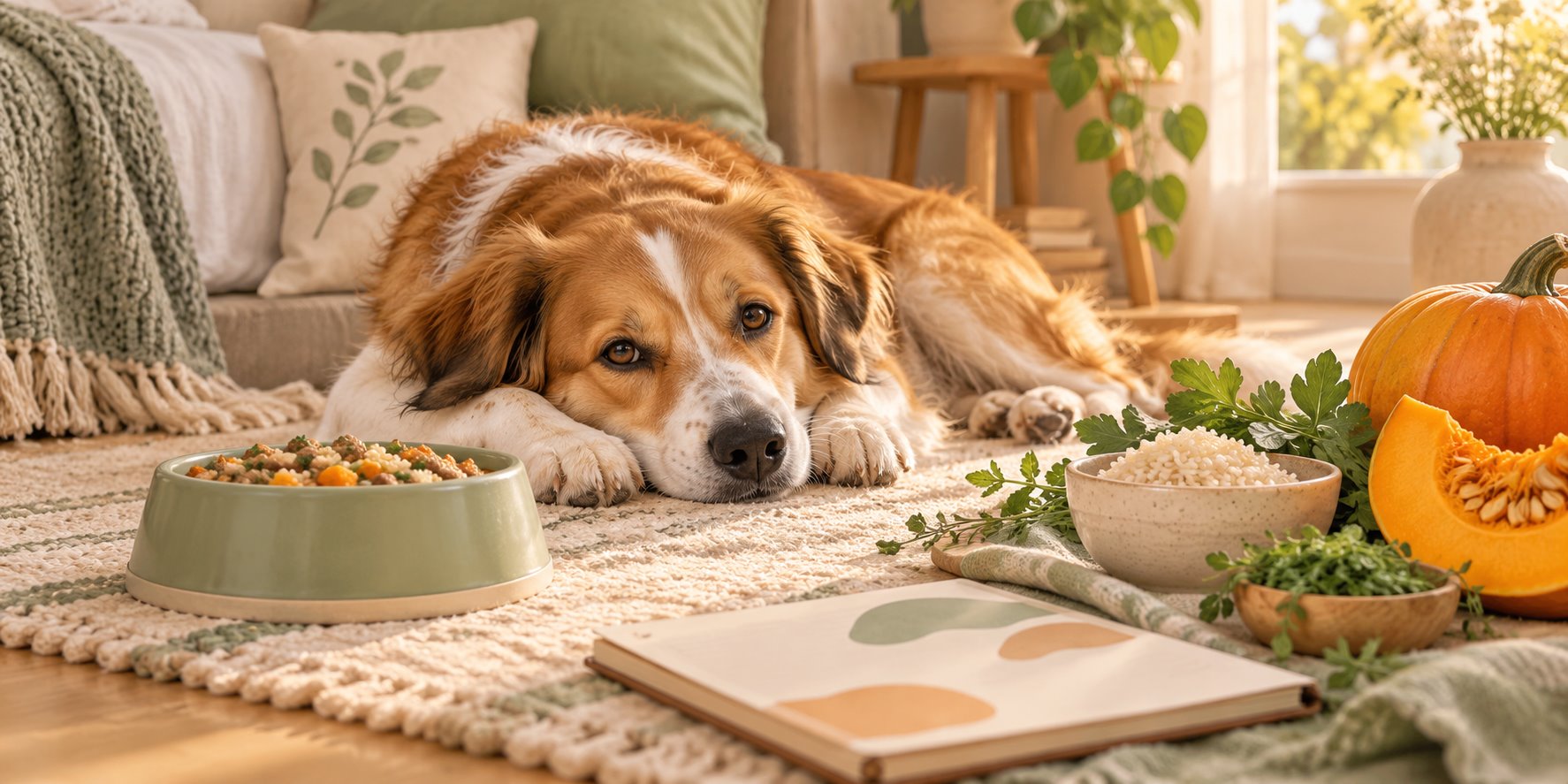 Chien à digestion sensible : ajuster l’alimentation sans multiplier les essais