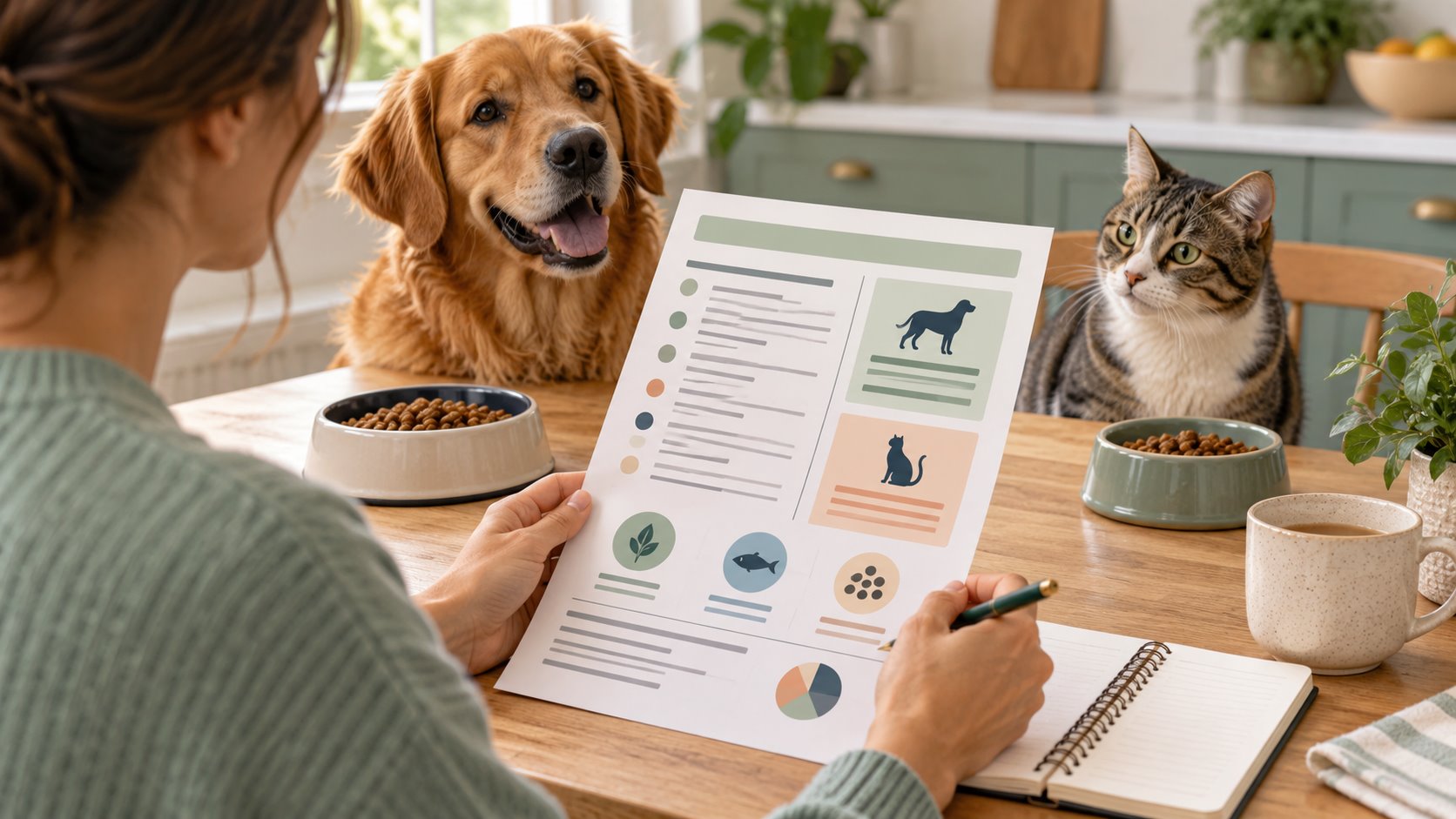 Lire l’étiquette d’un aliment pour chien ou chat : méthode simple