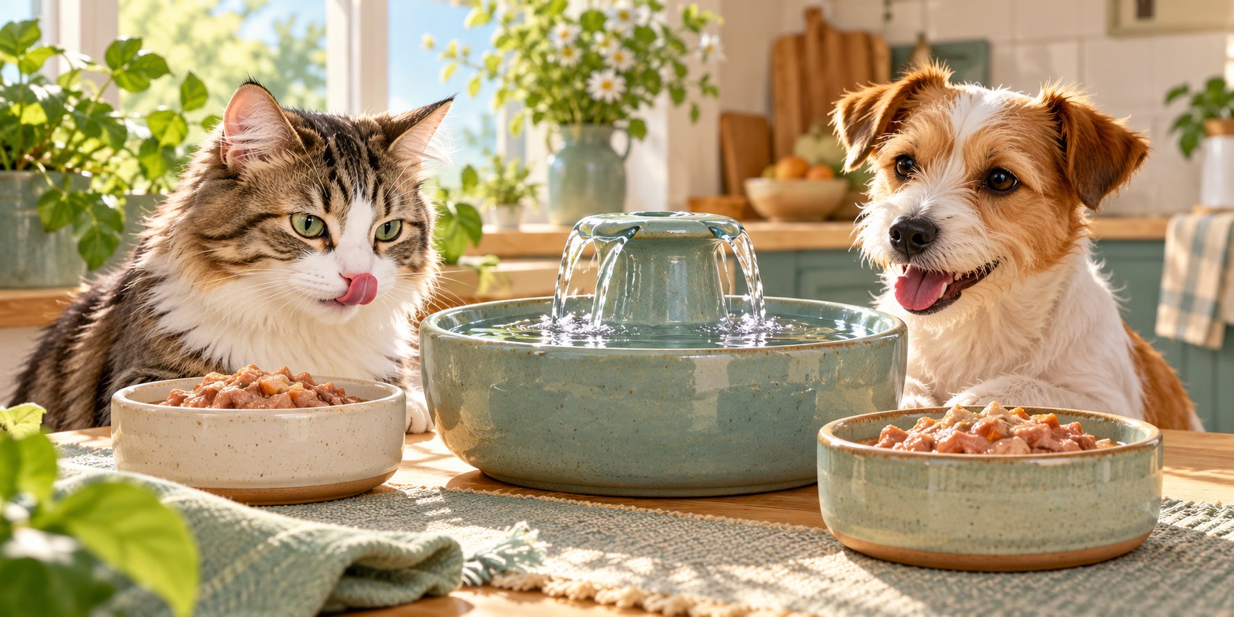 Pâtée pour chat et chien : hydratation, satiété et bonnes utilisations